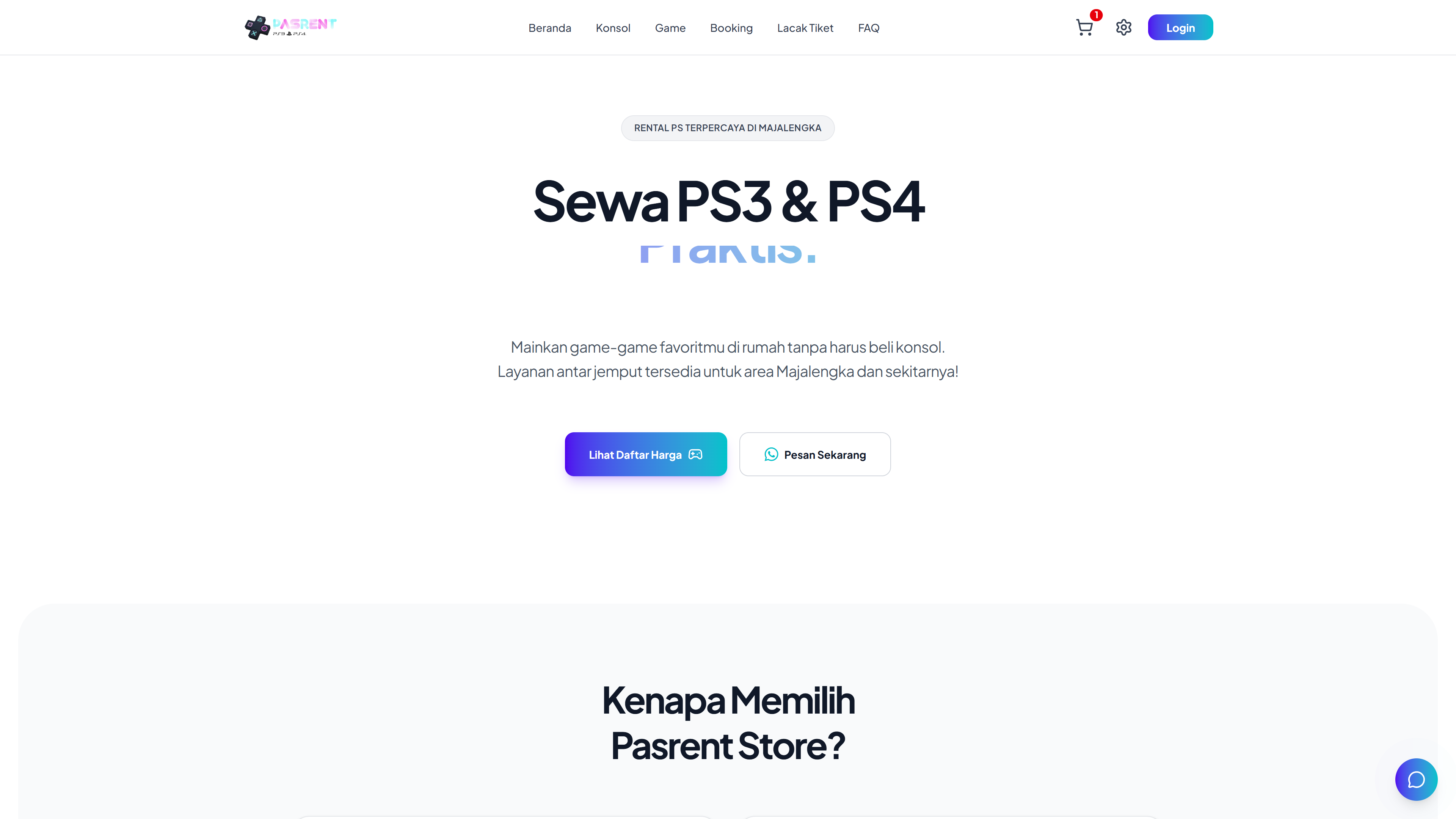 Pasrent Store Project