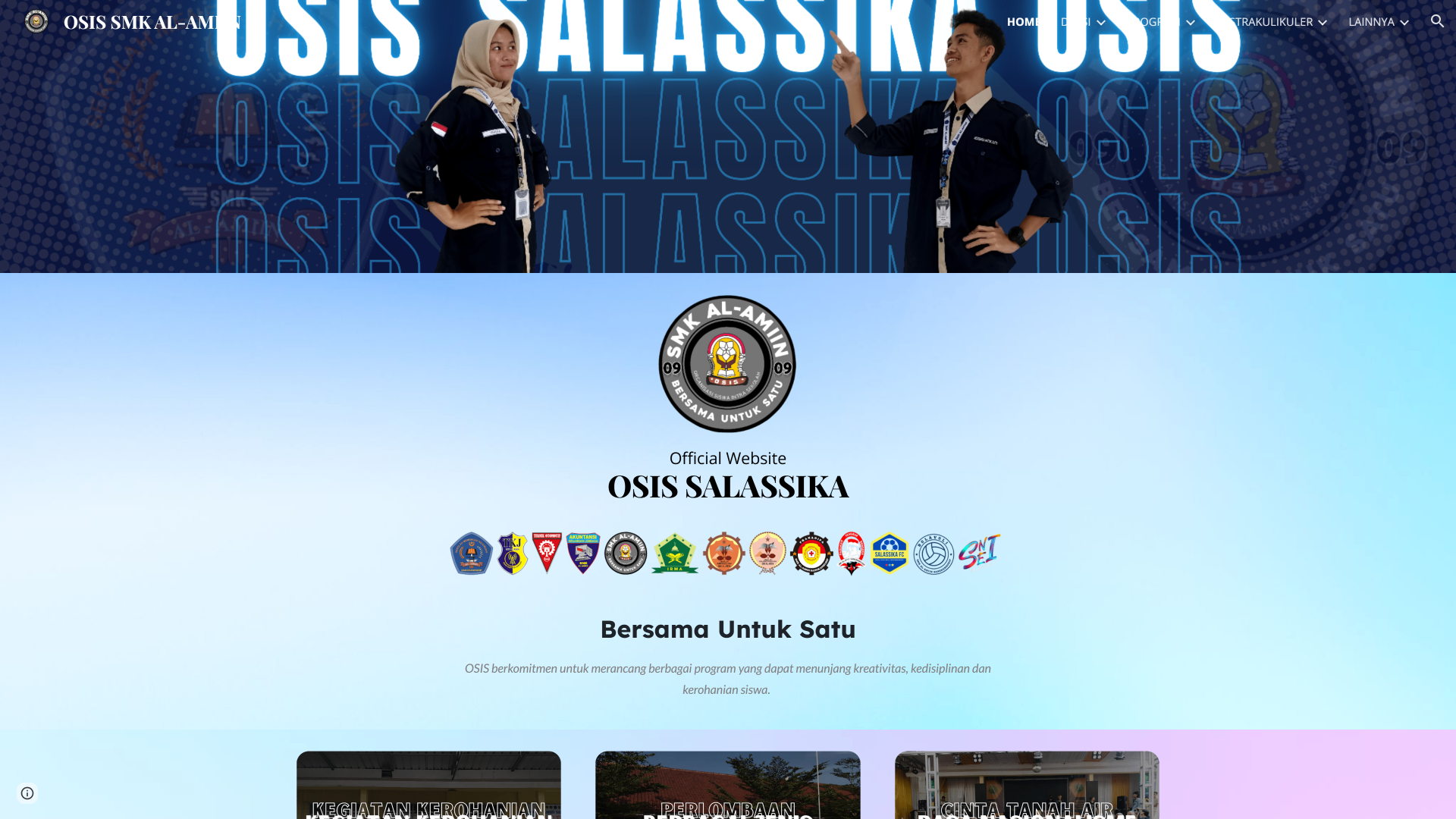 OSIS SMK Al-Amiin Project